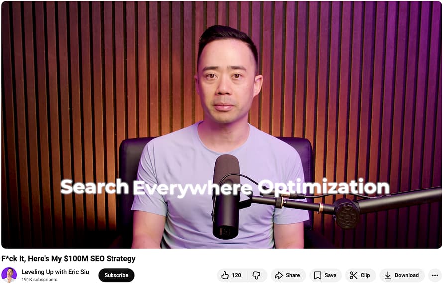 Ranking in AI search results